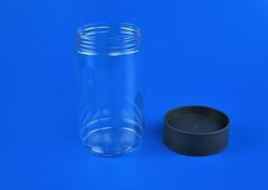 Latest hot selling food grade PP screw lid(plastic lid) eco friendly food packaging cylinder pet monk fruit sugar jar
