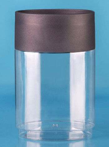 Transparent Large Plastic Jars High Durability Environmetally Friendly