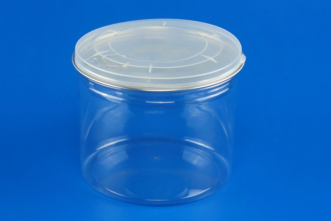 Transparent Kitchen Storage Jars , Eco Friendly Food Grade Plastic Jars
