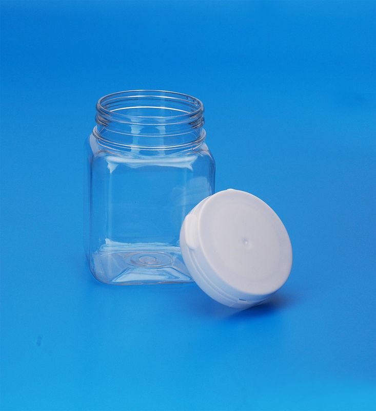 Small Capacity Food Safe Plastic Jars Custom Color Lid 17G 48MM Caliber