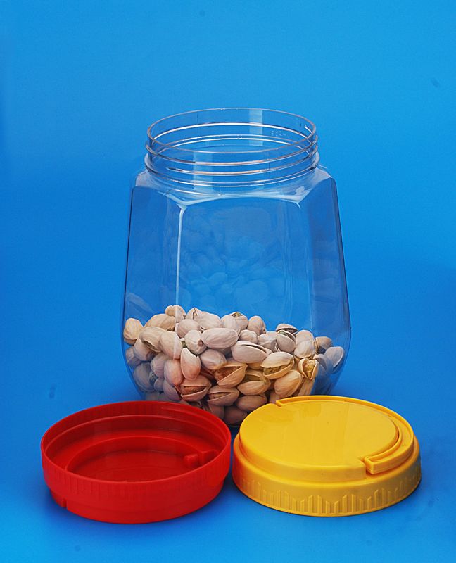 1200Ml Square Plastic Storage Bins Custom Color Lid Anti Bacteria 85MM Caliber