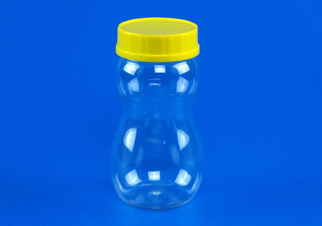 empty square plastic pet can for food packaging with screw cap and alu eoe